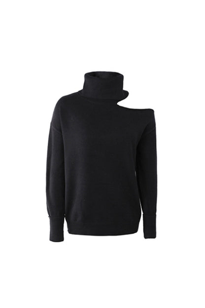 Creamtopmall Two Lapel Knit Sweater