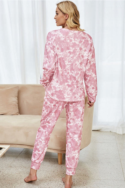 creamtopmall Tie-dye Gradient Pajamas