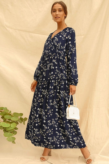 Creamtopmall Floral Maxi Dress