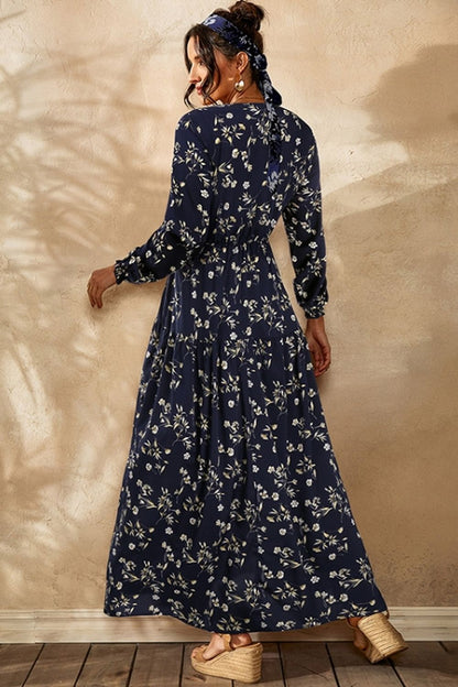 Creamtopmall Floral Maxi Dress