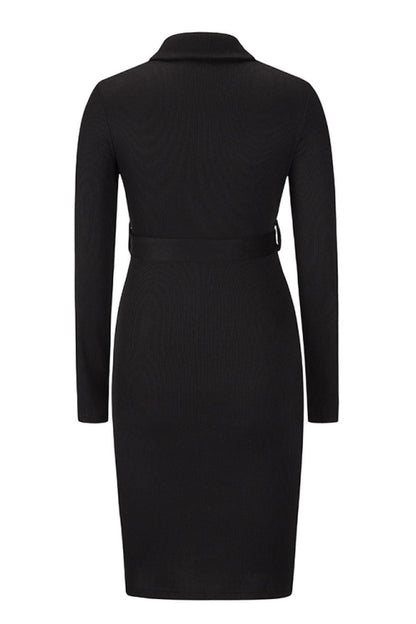 Creamtopmall Mid-Length Knitted Dress