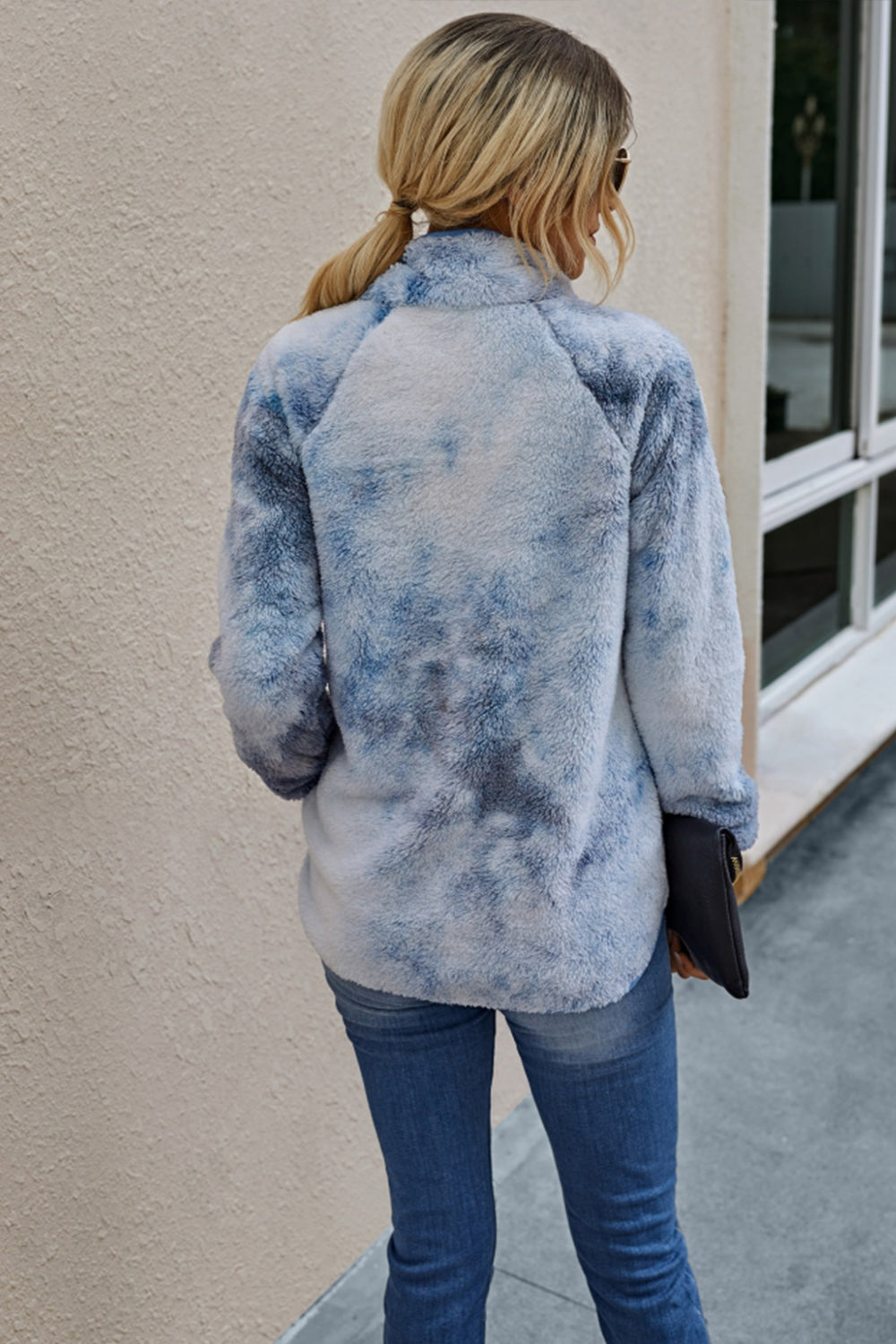 Creamtopmall Patchwork  Tie-dyed Hoodies