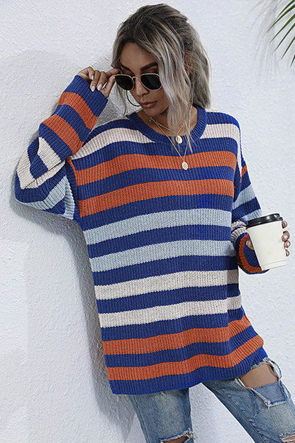 Creamtopmall Slim-fit Long-sleeved Knitted Sweater