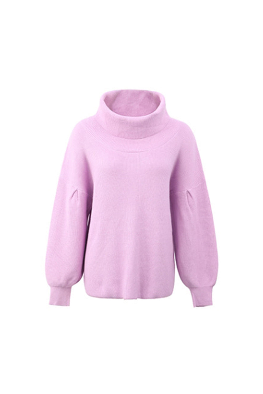 Creamtopmall Solid Color Two-Lapel Pullover