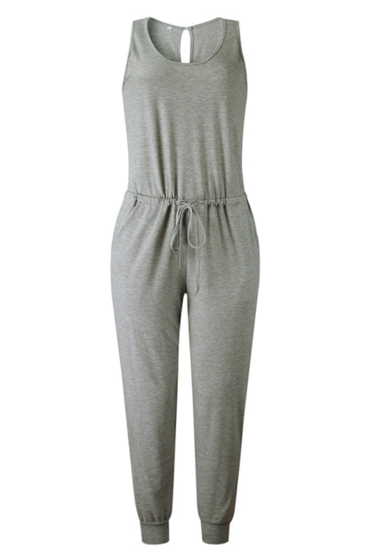 creamtopmall Good Shape Plain Jumpsuit