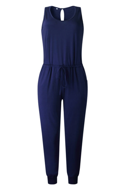 creamtopmall Good Shape Plain Jumpsuit