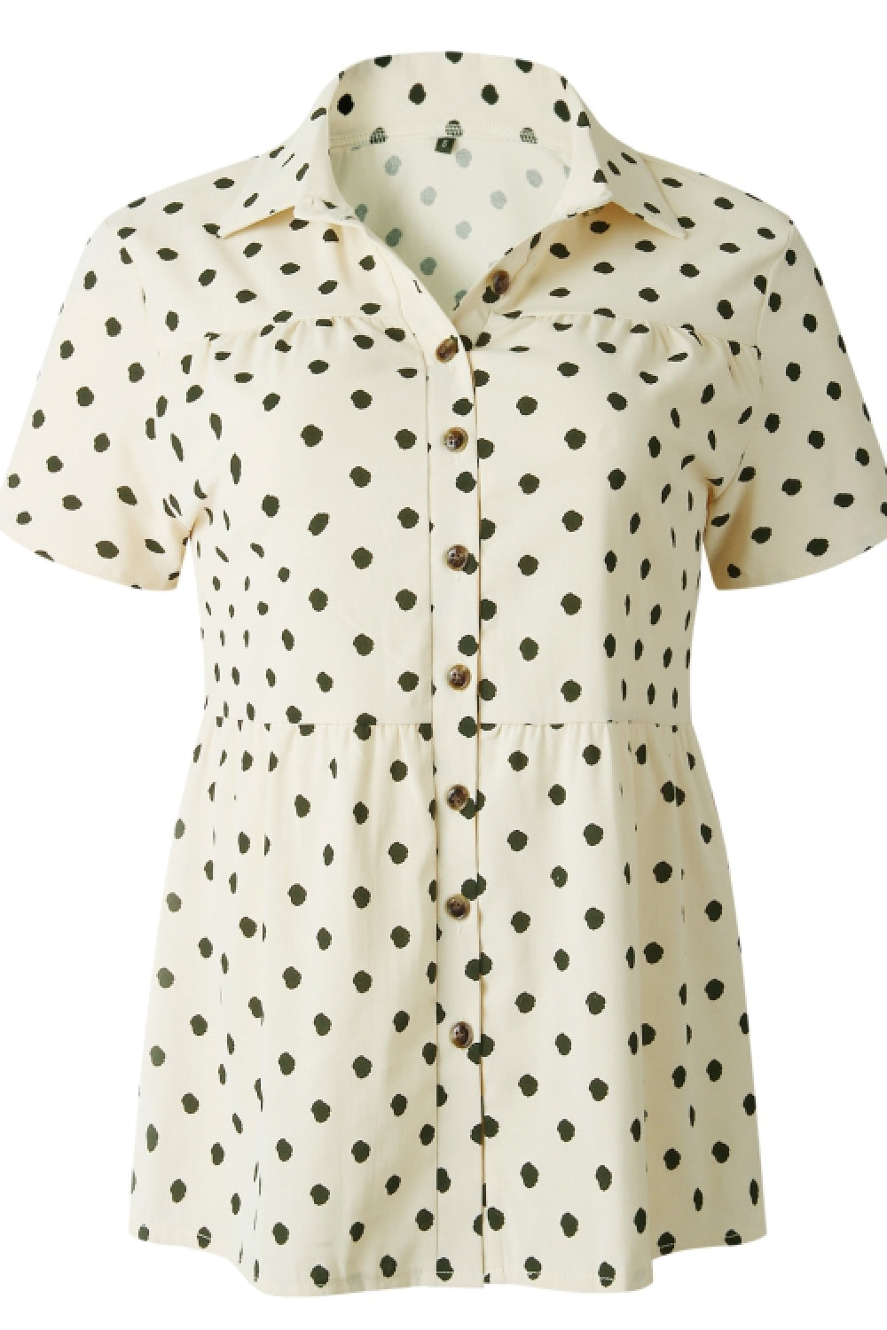 Creamtopmall Elegant Princess Dot Shirt