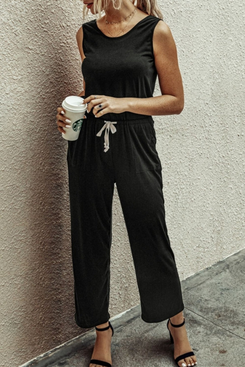 creamtopmall Nice Shape Plain Jumpsuit