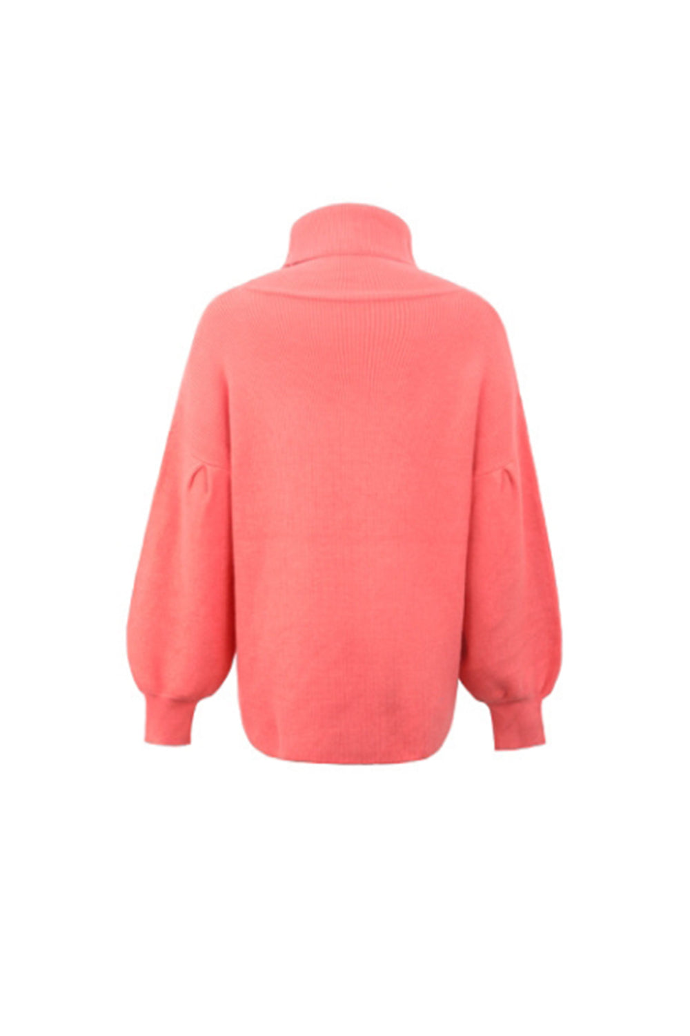 Creamtopmall Solid Color Two-Lapel Pullover