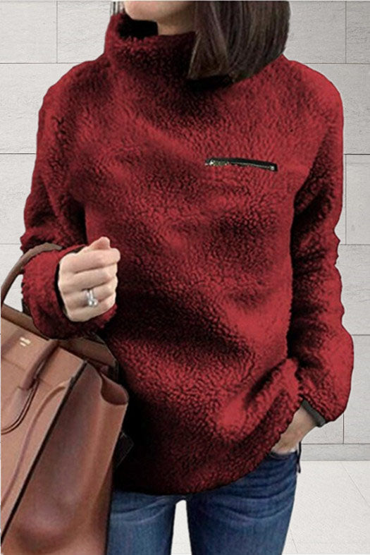 Creamtopmall Cozy Teddy Pullover