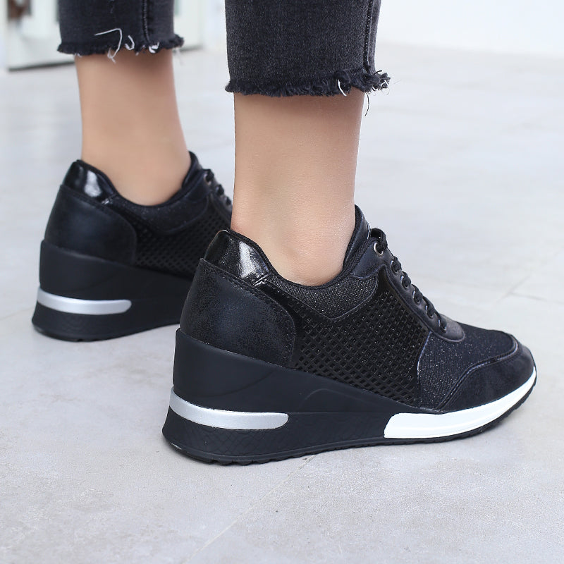 Creamtopmall 6.5CM Height Increasing Height Walking Jogging Sneakers