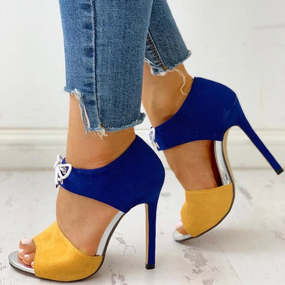 Creamtopmall Stiletto Super Peep Toe Shoes