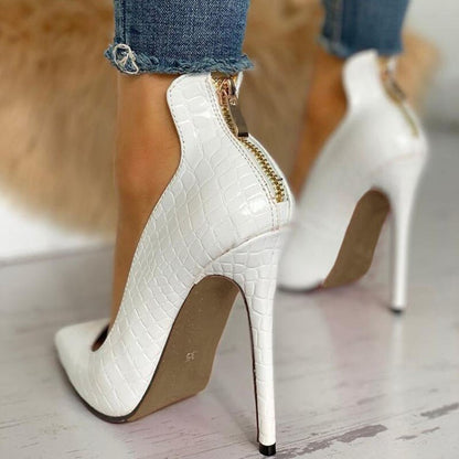 Creamtopmall Solid High Heel Shoes