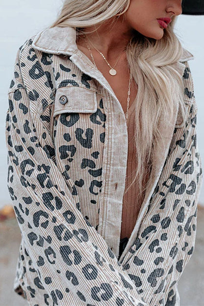 Creamtopmall Bold Choices Leopard Coat