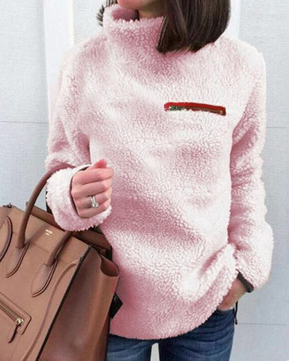 Creamtopmall Cozy Teddy Pullover