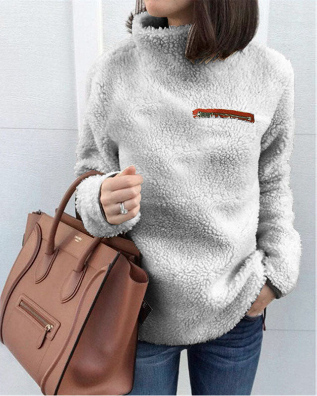 Creamtopmall Cozy Teddy Pullover