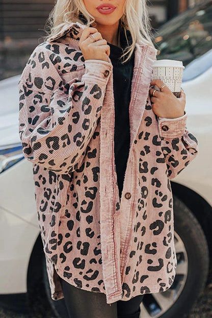 Creamtopmall Bold Choices Leopard Coat