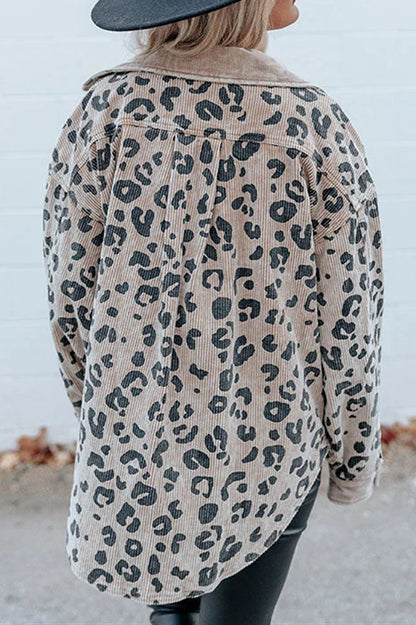 Creamtopmall Bold Choices Leopard Coat