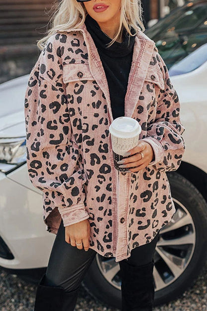 Creamtopmall Bold Choices Leopard Coat