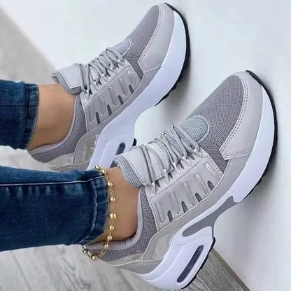 creamtopmall-Tenis Women Sneakers Platform Casual Shoes for Women 2023 New Comfort Mesh Anti-slip Running Shoes Plus Size Zapatillas De Mujer