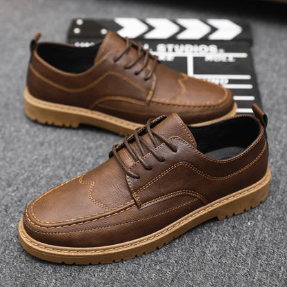 creamtopmall-Spring New Bullock Men Classic Business Formal Shoes Men Oxford Shoes Men Dress Shoes Business Formal Shoes Man