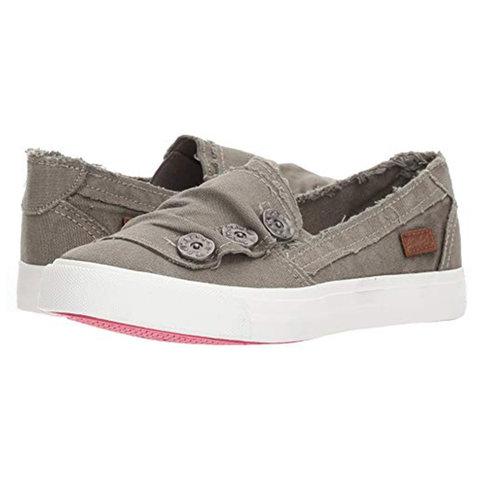 Creamtopmall Casual Button Comfy Sneaker