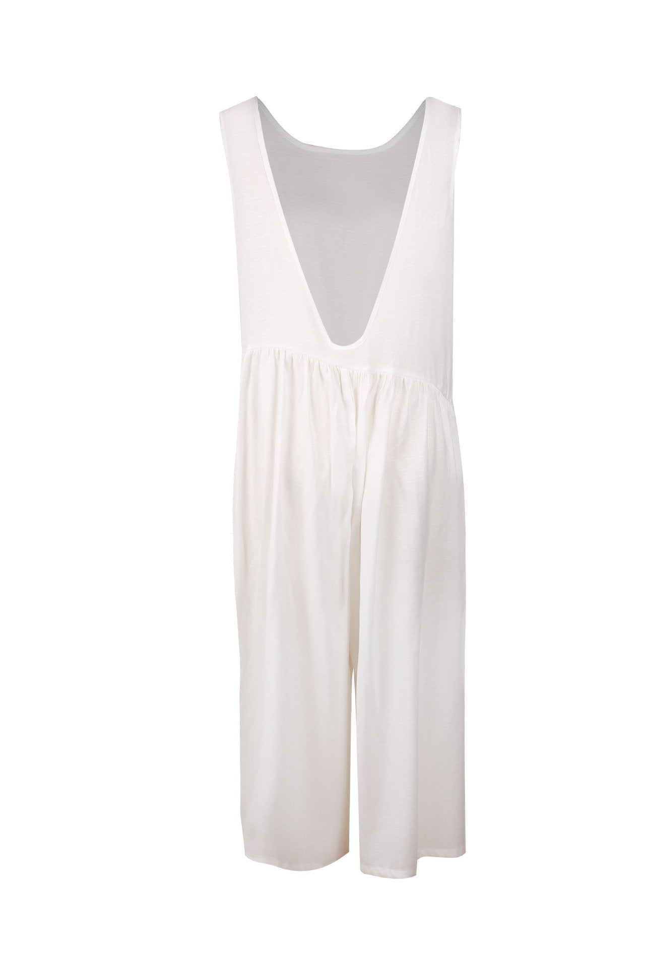 creamtopmall Casual Vest Wide Leg Jumpsuit