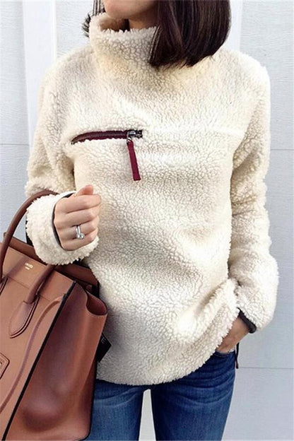 Creamtopmall Cozy Teddy Pullover