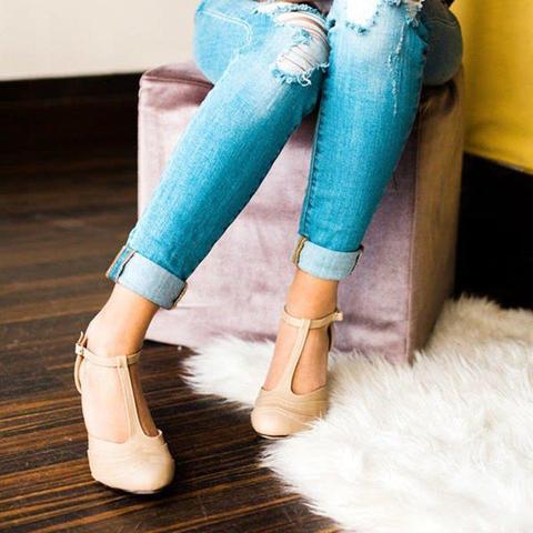 Creamtopmall Fashion Summer Buckle Stiletto Heel Sandals