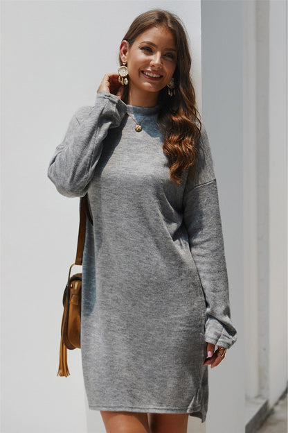 Creamtopmall Keep You Happy Sweater Dress