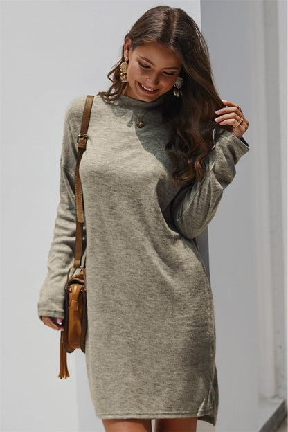 Creamtopmall Keep You Happy Sweater Dress