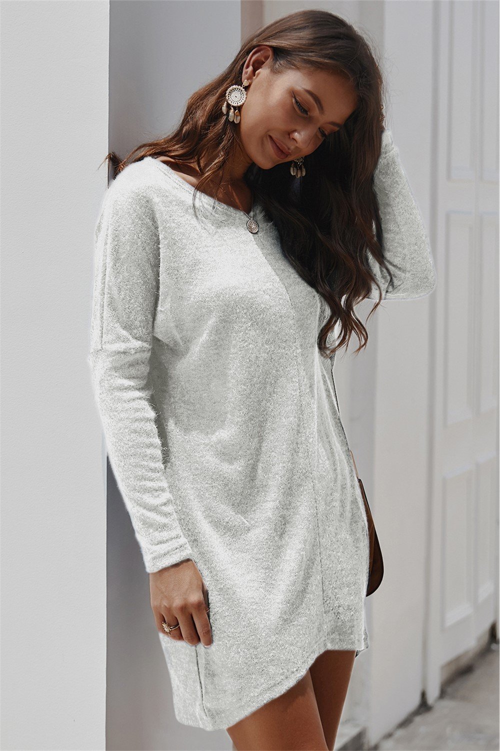 Creamtopmall Looking Good Sweater Dress