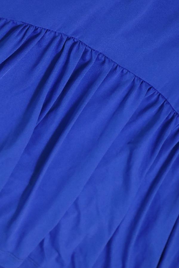 Creamtopmall Pure Colour Flounce Sling Skirt