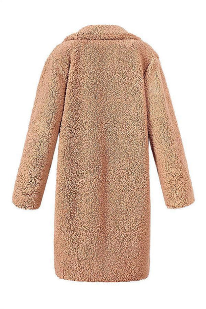 Creamtopmall Round the 70's World Wool Blend Coat