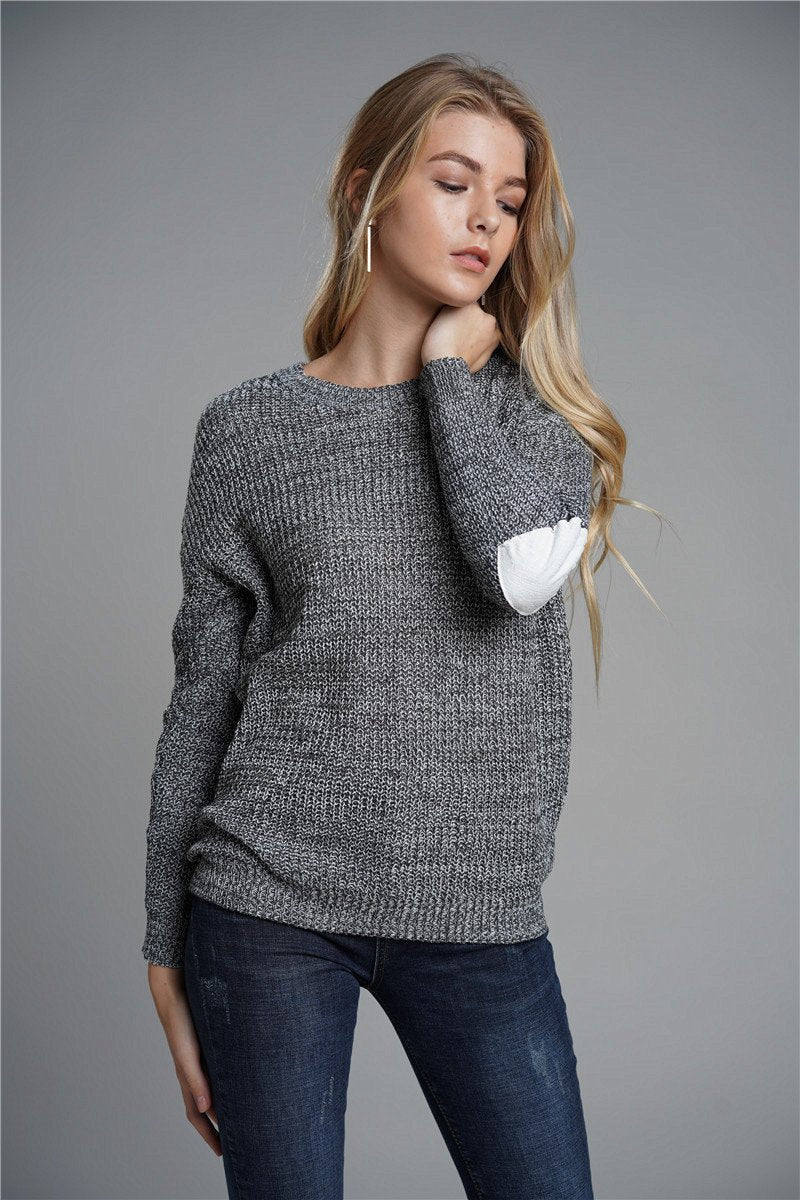 Creamtopmall Shape of The Heart Knit Pullover