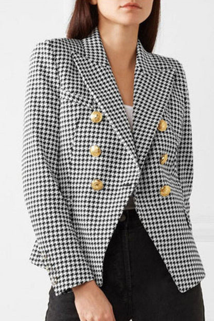 Creamtopmall Spring Must Have Button Suit Coat