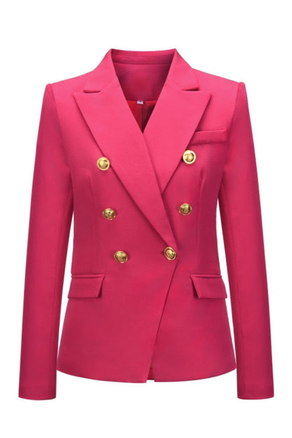 Creamtopmall Spring Must Have Button Suit Coat